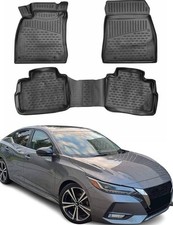 Floor Mats for Nissan Sentra 2020-2025 Car Mats All Weather 3D Custom Fit Rubber