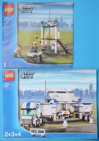 LEGO 7743 - Police Command Center  + 7235 - Police Motorcycle - CITY - 2008