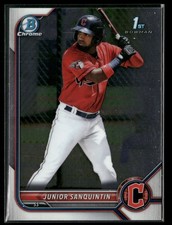 2022 Bowman #BCP-80 Junior Sanquintin Chrome Prospects