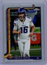 2025 Topps Chrome #203 Will Reichard Refractor