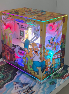 Simpsons Unikat Sammler Computer (AMD Ryzen 9 9950X3D / MSI 5070Ti)