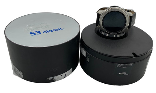 Samsung Gear S3 Classic (R770) Smartwatch, Silber, neuer Akku