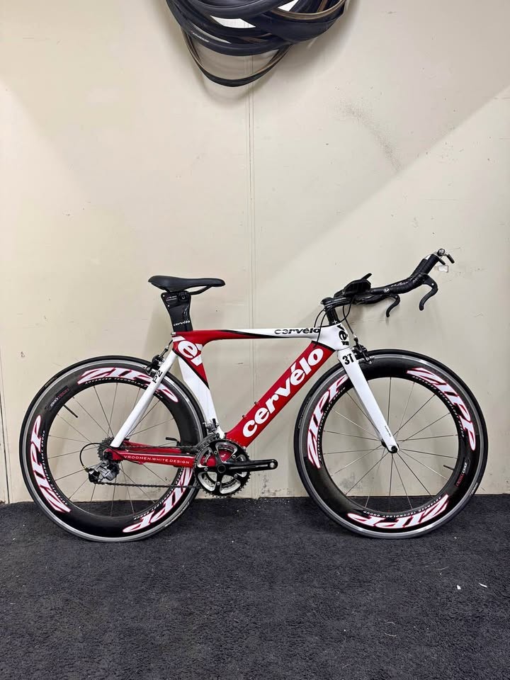 CERVELO P2 Triathlon/TT CARBON Zipp 808 WheelSet Bike 51cm Ultegra