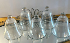Antique Blown Glass Garden Cloche Dome for Saplings Candles or Kitchen Decor
