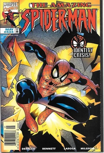The Amazing Spider-Man #434 1998 Newsstand Edition 1st Ricochet