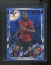 Jeremy Doku 2020-21 Topps Chrome Sapphire Edition UEFA Rookie Card #2. rookie card picture