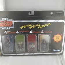 Star Wars Vintage Collection Escape From Order 66 4 Pack Ahsoka Tano R7-A7 CH-33