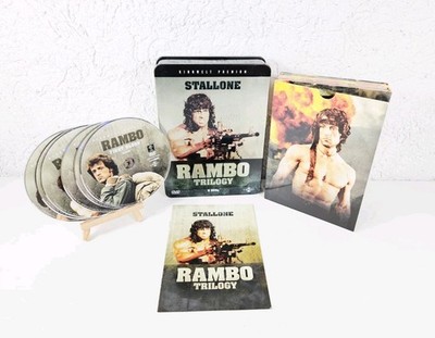 Rambo Trilogy DVD #2 / Premium Edition 6 DVD Metallbox Rambo 1 , 2 , 3