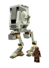 Vintage LEGO 2001 Star Wars Imperial 7127 AT-ST ~ Chewbacca ~ 100% Complete
