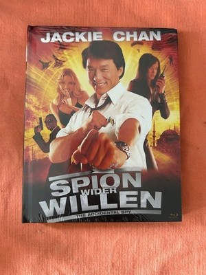 Blu-ray SPION WIDER WILLEN Jackie Chan Vivian Hsu Uncut Mediabook Rarität NEU
