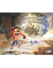 Brendan O'Brien signed 8x10 Photo Crash Bandicoot