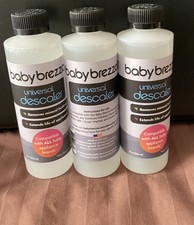 Baby Brezza Descaler 8oz. Made in USA. Universal Descaling Solution Lot Of 3 New