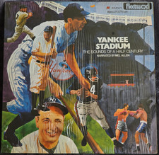 YANKEE STADIUM ~ THE SOUNDS OF A HALF CENTURY / MEL ALLEN ~ VINTAGE LP ~ NM/EX