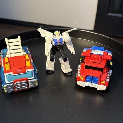 Playskool Go-Bots Lot Of 3 Pumper & Strong Bot McDonald's Hasbro Robot Figure