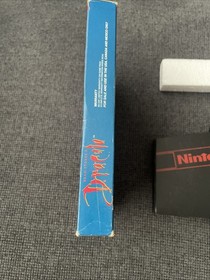 Bram Stoker's Dracula (Nintendo NES, 1993) Box Only