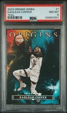2023 PANINI ORIGINS WNBA TEAL #1 KAHLEAH COPPER 12/35 PSA 8