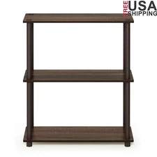 3-Tier Turn-N-Tube Storage Shelf Multipurpose Display Rack Indoor Furniture New