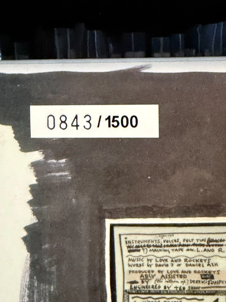 Love And Rockets - Earth - Sun - Moon - Limited Edition Vinyl - Drastic Plastic - Image 4 of 4