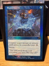 Flusterstorm Foil Retro Frame Buy-a-Box Promo NM MH3 MTG