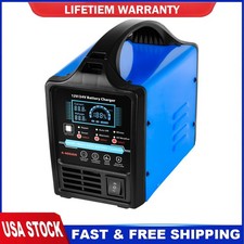Battery Charger 12V 0-15A Automatic Battery Maintainer 12V/24V Smart Automatic