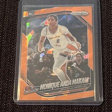 2025 Panini Prizm WNBA- Orange Ice #98 Monique Akoa Makani  RC- Phoenix Mercury 