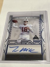 Tanner McKee Leaf Trinity Clear Auto /49