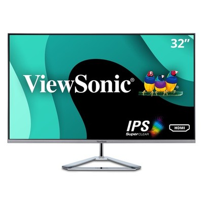 ViewSonic 1080p IPS Monitor VX3276-MHD 32'', Screen Split Capability (CR)