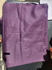 Plum or Dark Purple Cotton Fabric