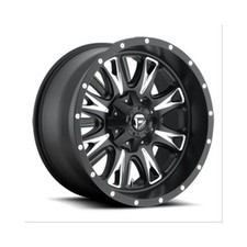 Fuel Off-road Throttle D513 Series Matte Black With Milled Accents Wheel Fuel Off-road Throttle D513 Series Matte Black With Milled Accents Wheel