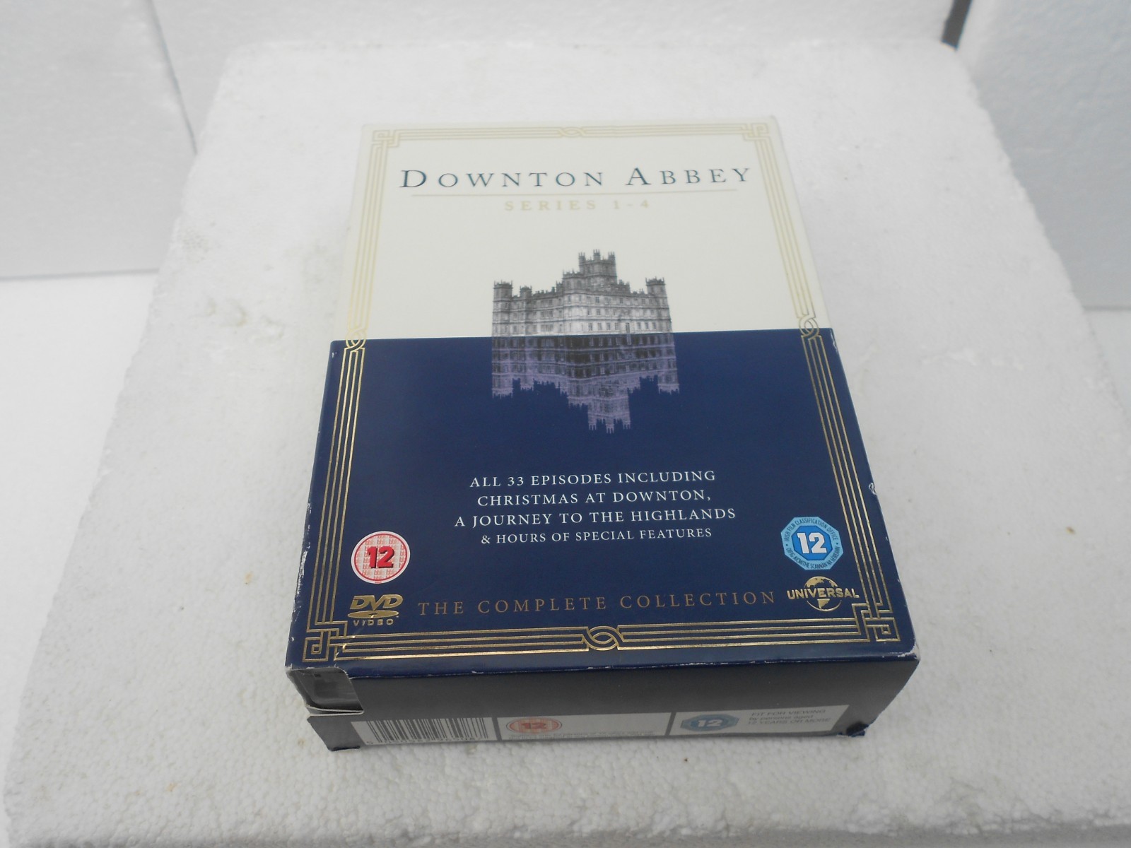 Downton Abbey (12) - Series 1-4 - Complete (Box Set) (DVD, 2013) region 2 DVD