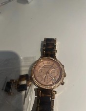 Michael Kors 39mm Ladies Watch - Rose Gold brown strap