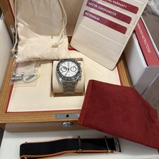 OMEGA Speedmaster Racing - Master Chronograph White Men's Watch - 2020 -Full Set