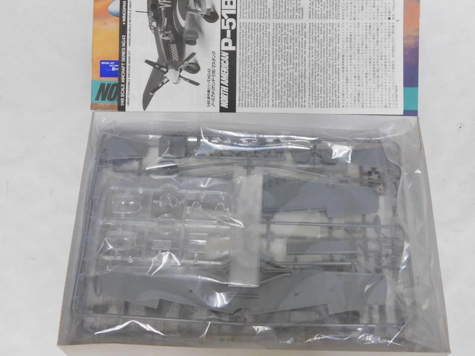 Kit Modelo Plástico Escala 1/48 Tamiya Segunda Guerra Mundial Norteamericano P-51B Mustang 61042 Foto 2 de 2