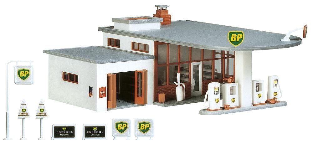 Station Service BP Faller 232219 maquette de précision allemande à l'échelle N 1/160