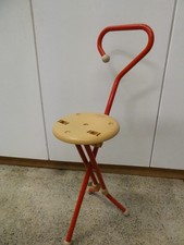 IVAN LOSS ULISSE ITALY 1981 METAL FRAME HARD PLASTIC SEAT STOOL ORIGINAL CHAIR