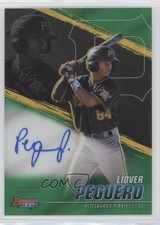 2021 Bowman's Best of Green Refractor 82/99 Liover Peguero #B21-LP Auto 1j2