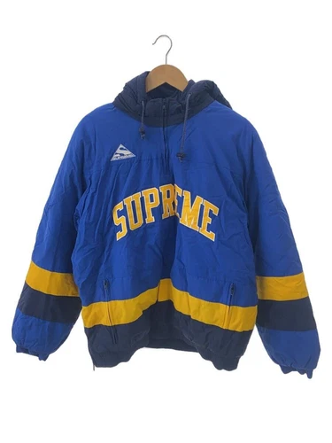 Supreme Other 17AW VESTE DE HOCKEY BOUFFANTE L NYLON bleu occasion