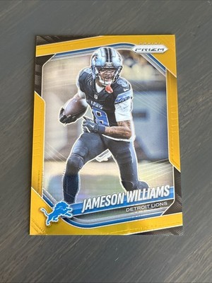 2025 Prizm Jameson Williams True Gold /10