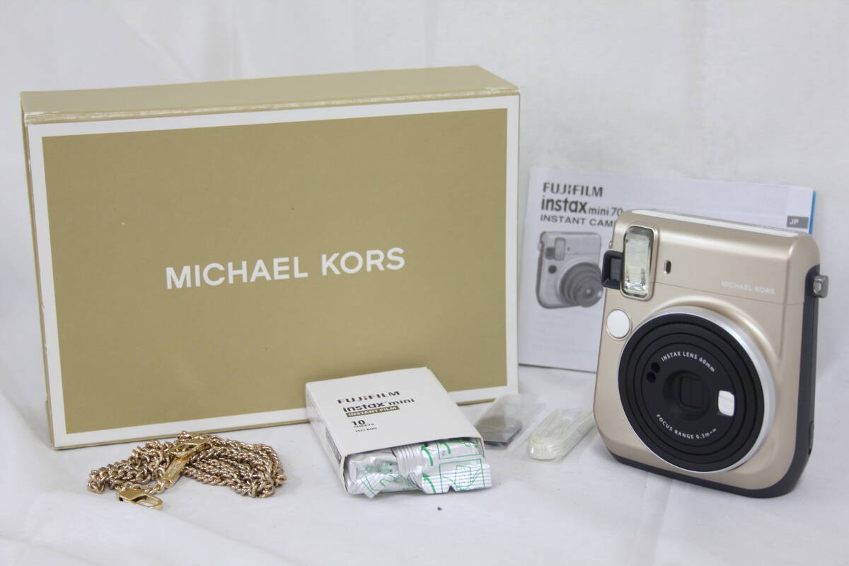 Instax Mini70 Michael Kors Edition with 10 Expired Film Sheets