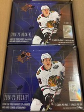 2024-25 UPPER DECK SPx HOCKEY FACTORU SEALED HOBBY BOX - CELEBRINI ROOKIE YEAR!