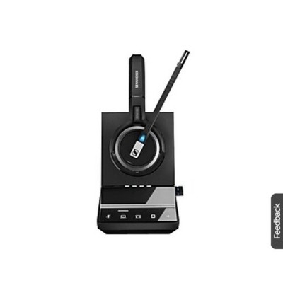2 Epos Sennheiser SDW 60 HS Wireless Headsets with 1 Charging Base WITH Dongle