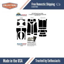 Complete Interior Insulation Kit For 1939-1940 Ford Convertible