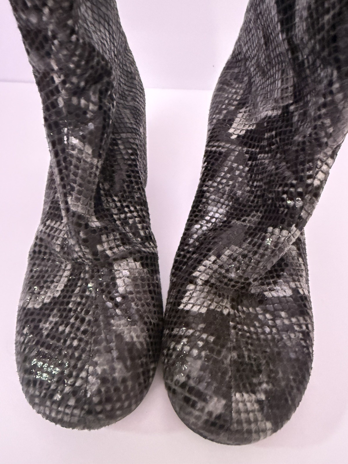 MAISON MARGIELA Python Print Boot Women’s Size 37 - image 3