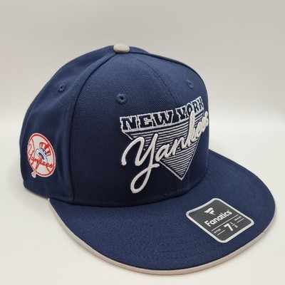 New York Yankees Fanatics nicht verstellbar 7 1/2 flache Krempe Kappe...