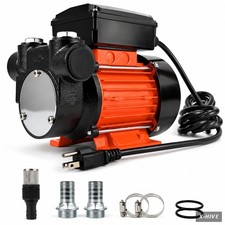 Electric Fuel Pumps 110V Oil Transfer Pump 1/2 18 GPM Diesel Kerosene Cast 1