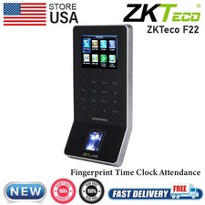 ZKTeco F22 WIFI Biometric Fingerprint Checking-in Attendance Machine Time Clock