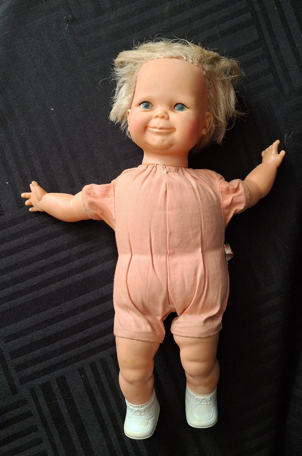 Ideal Jingle Toddler Thumbelina Doll 1968 Works Walks