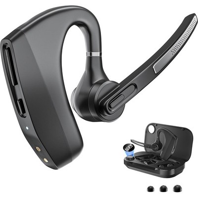 Bluetooth Headset with Mic for Work, Wireless Earpiece for PC Laptop and Phon...