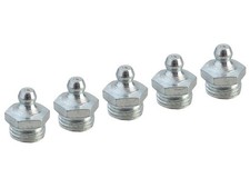 Image of Faithfull - Grease Nipple Straight 1/4in BSP (Pack 5)