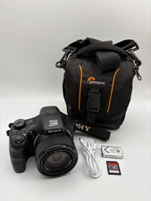 Sony Cyber-Shot DSC-HX300 20.4MP Digital Bridge Camera Black w/50x Zoom Bundle